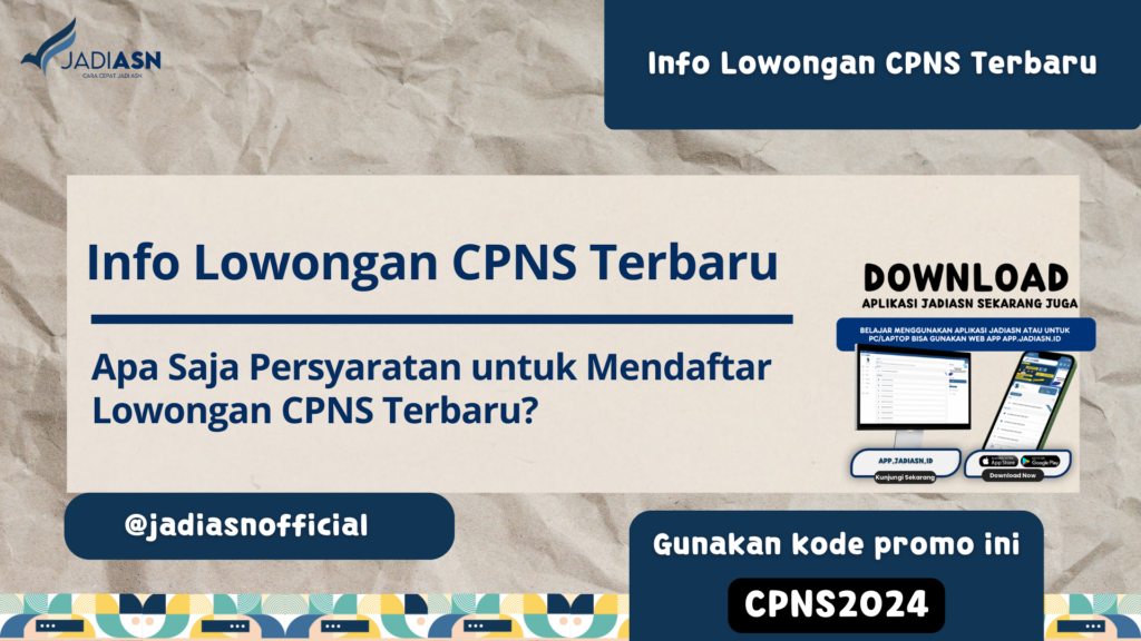 Info Lowongan CPNS Terbaru