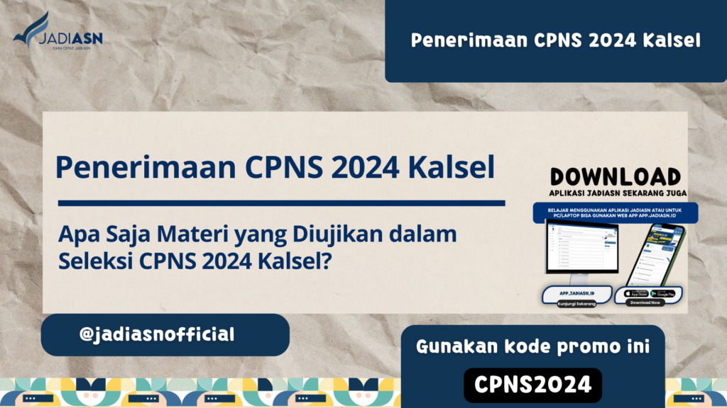 Penerimaan CPNS 2024 Kalsel