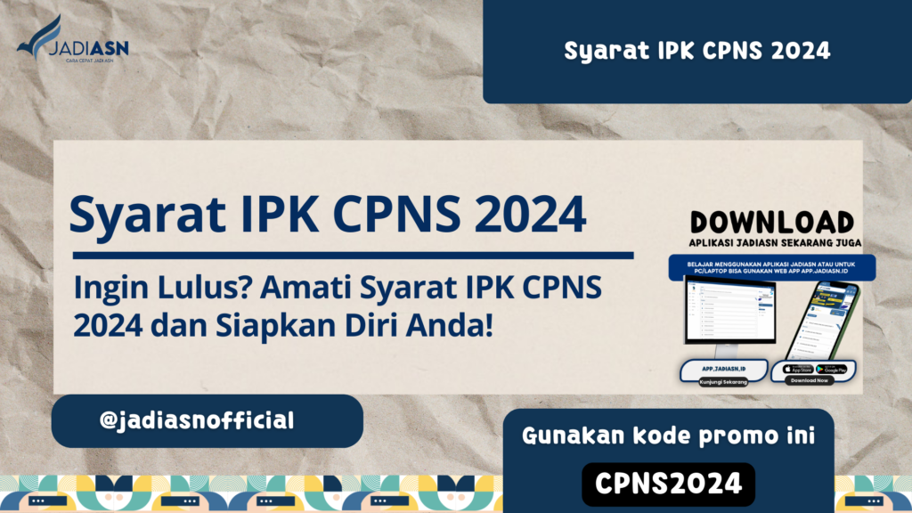 Syarat IPK CPNS 2024