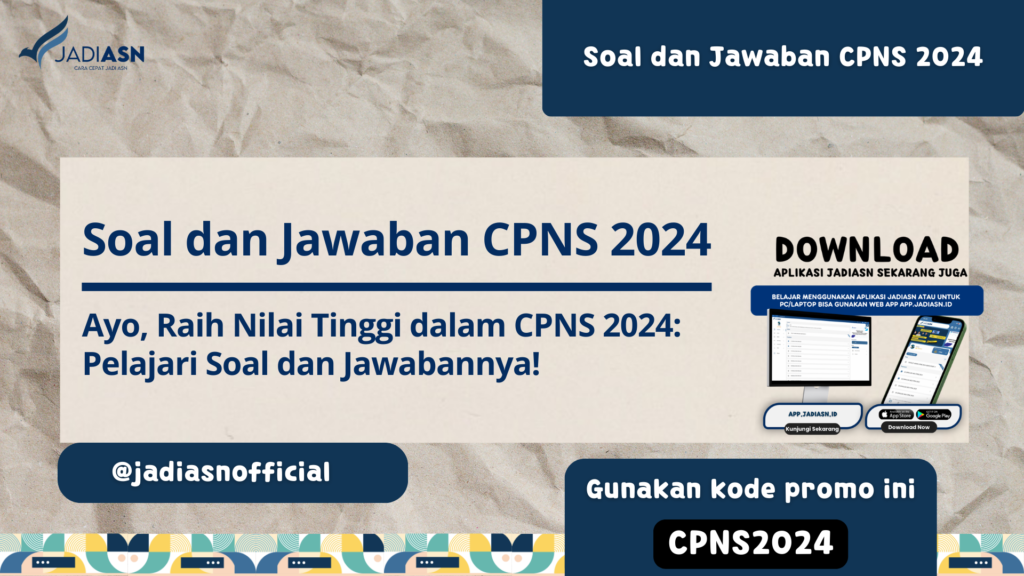 Soal dan Jawaban CPNS 2024