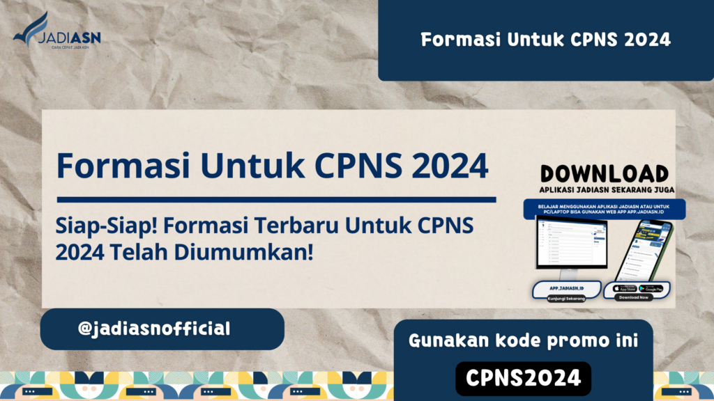 Formasi Untuk CPNS 2024