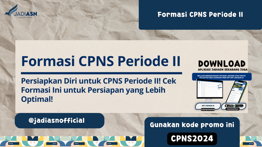 Formasi CPNS Periode II