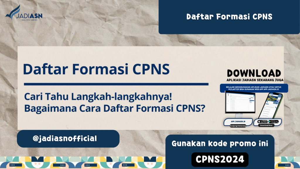 Daftar Formasi CPNS