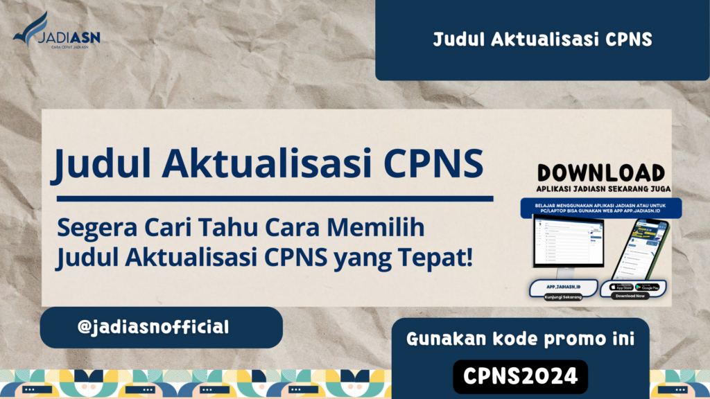 Judul Aktualisasi CPNS