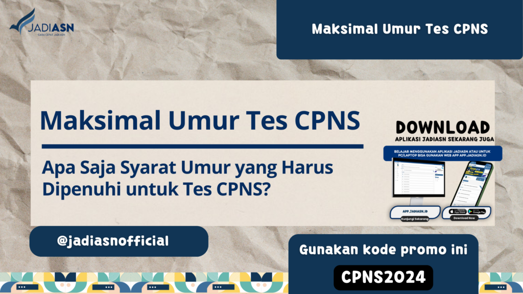 Maksimal Umur Tes CPNS