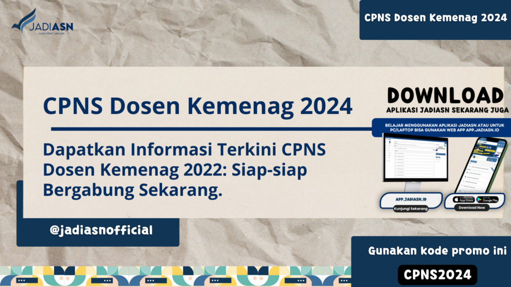 CPNS Dosen Kemenag 2024