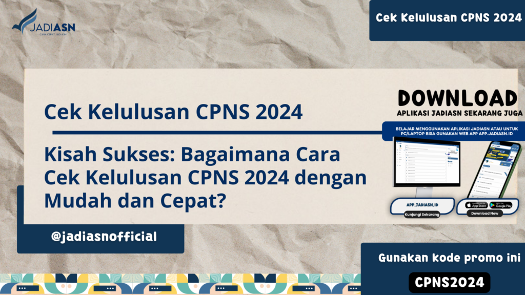 Cek Kelulusan CPNS 2024