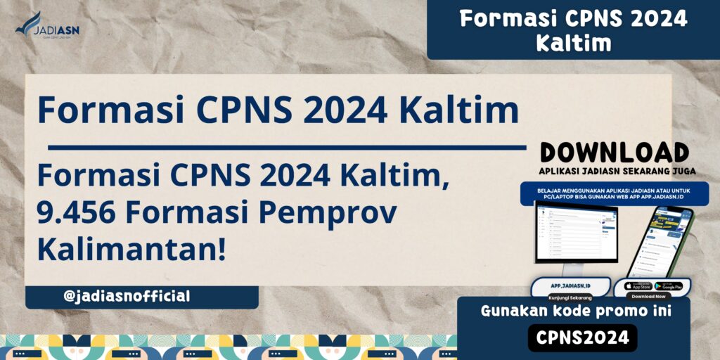 Formasi CPNS 2024 Kaltim