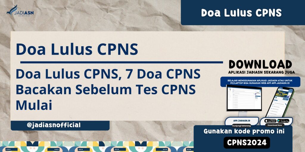 Doa Lulus CPNS