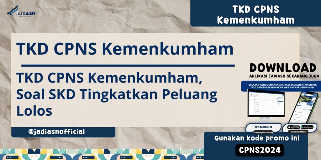 Memahami materi dan jenis soal yang akan diujikan dalam SKD TKD Kemenkumham adalah langkah awal yang penting dalam persiapan. Soal-soal SKD TKD Kemenkumham