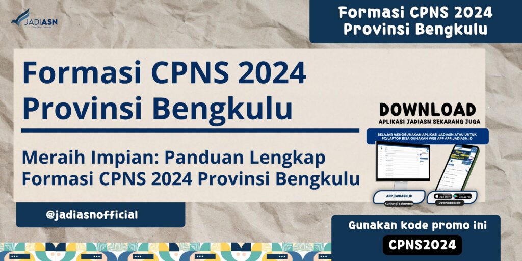 Formasi CPNS 2024 Provinsi Bengkulu