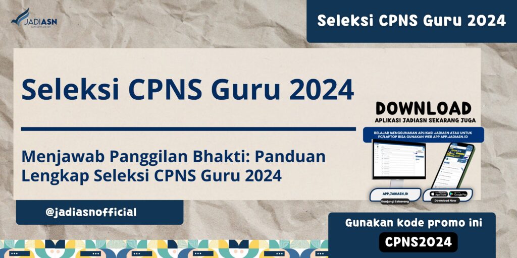 Seleksi CPNS Guru 2024