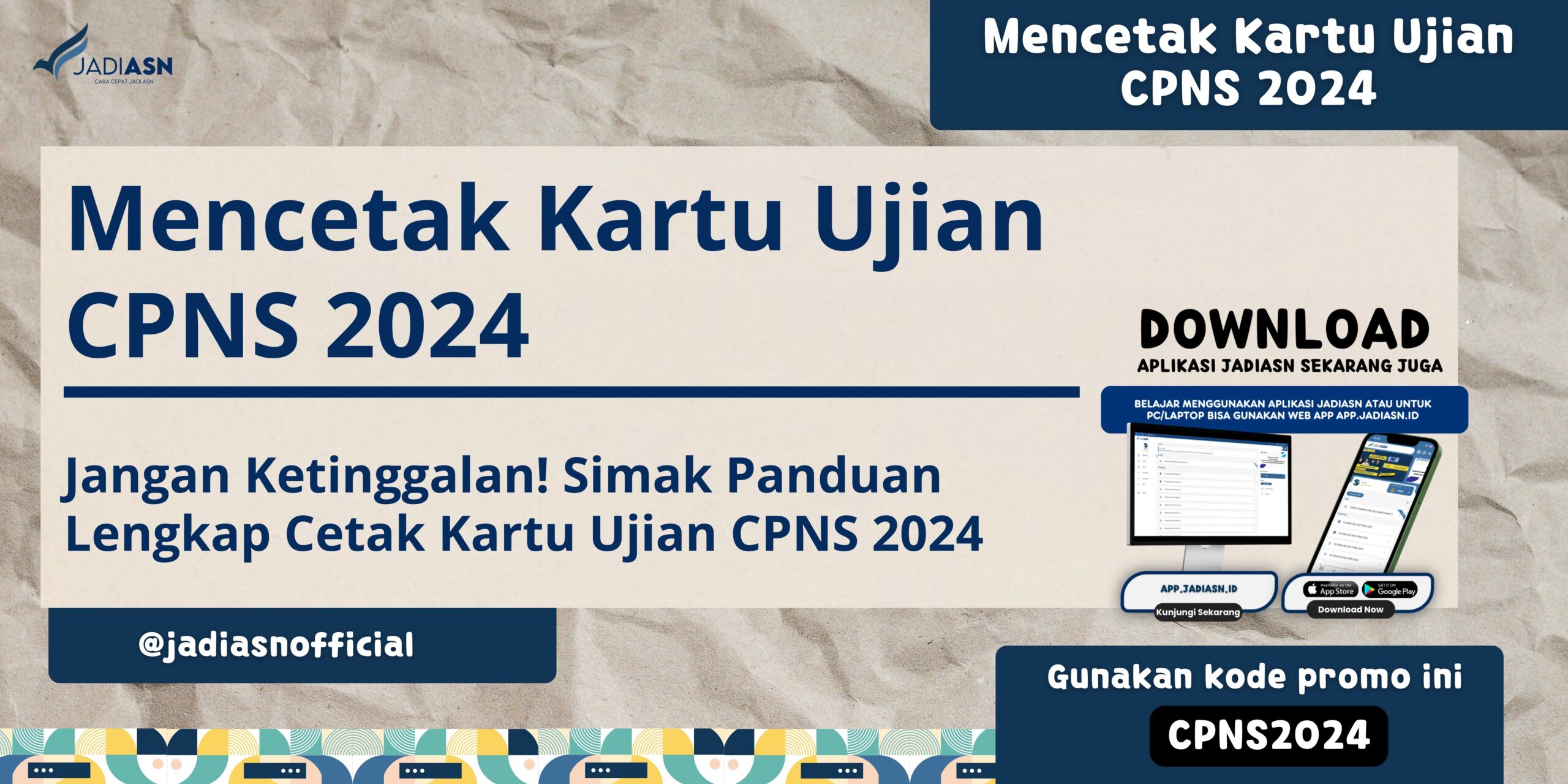 Mencetak Kartu Ujian CPNS 2024 - Jangan Ketinggalan! Simak Panduan ...