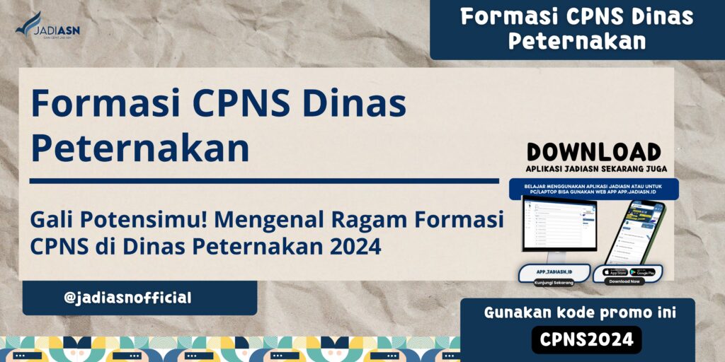 Formasi CPNS Dinas Peternakan