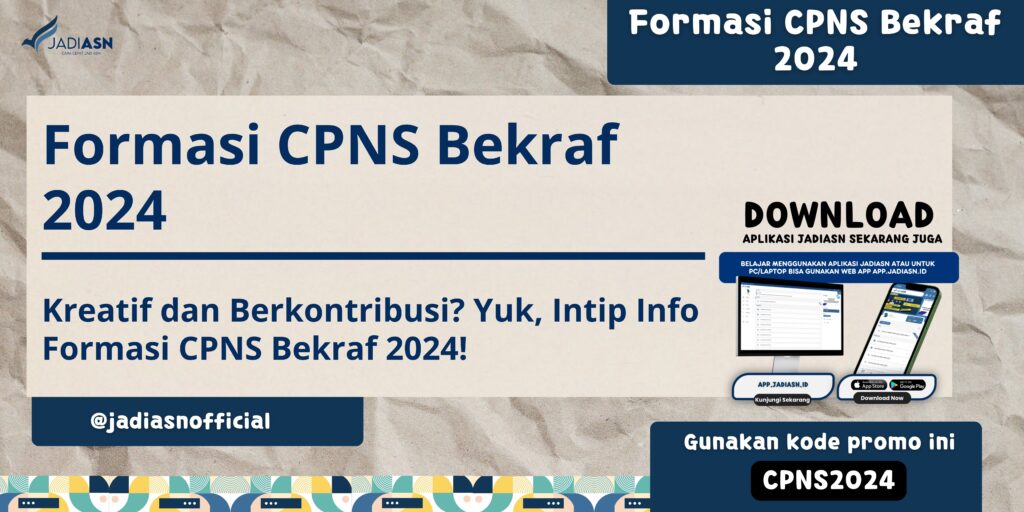 Formasi CPNS Bekraf 2024