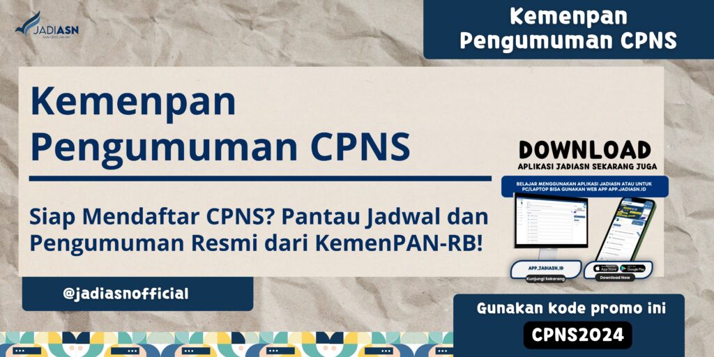 Kemenpan Pengumuman CPNS