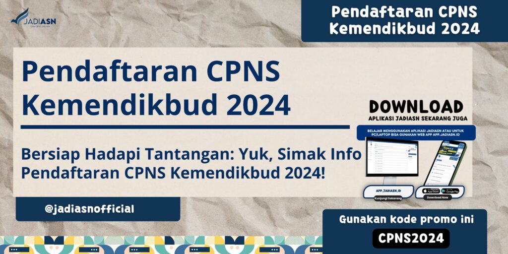 Pendaftaran CPNS Kemendikbud 2024