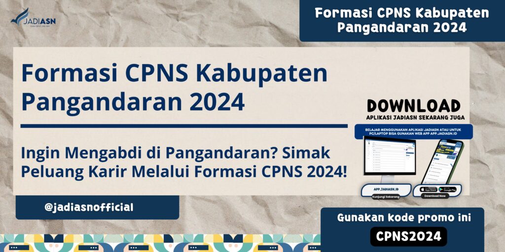 Formasi CPNS Kabupaten Pangandaran 2024