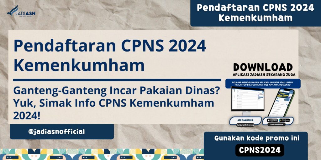 Pendaftaran CPNS 2024 Kemenkumham