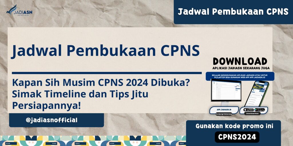 Jadwal Pembukaan CPNS