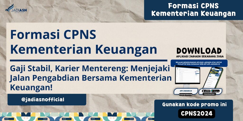 Formasi CPNS Kementerian Keuangan