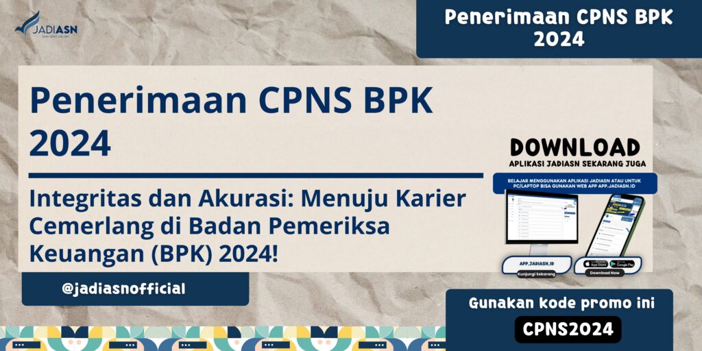 Penerimaan CPNS BPK 2024