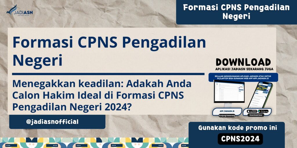 Formasi CPNS Pengadilan Negeri