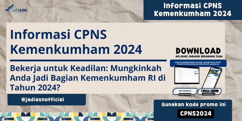 Informasi CPNS Kemenkumham 2024