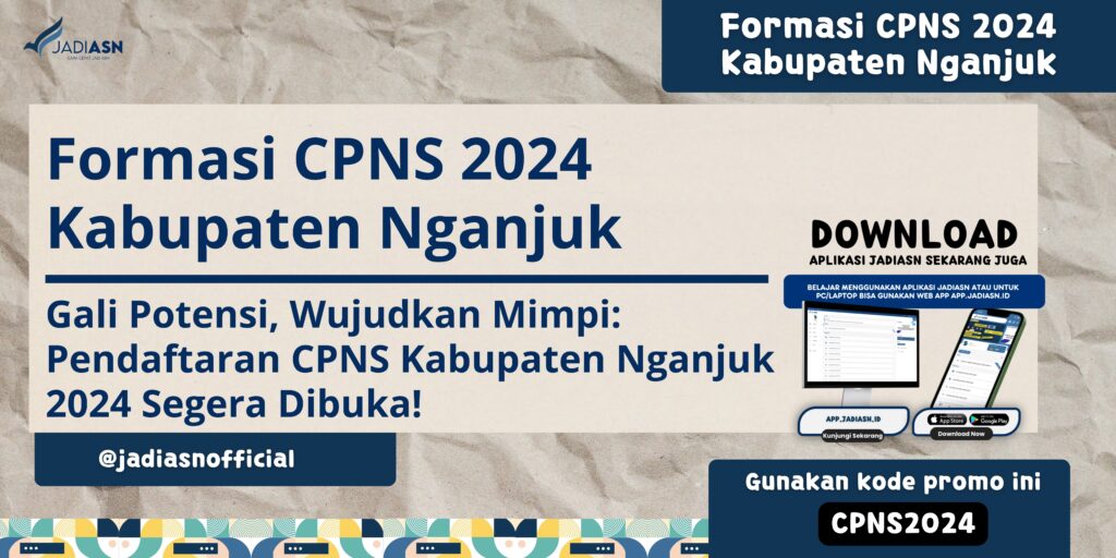 Formasi CPNS 2024 Kabupaten Nganjuk