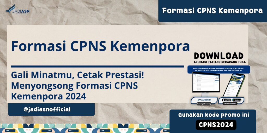 Formasi CPNS Kemenpora