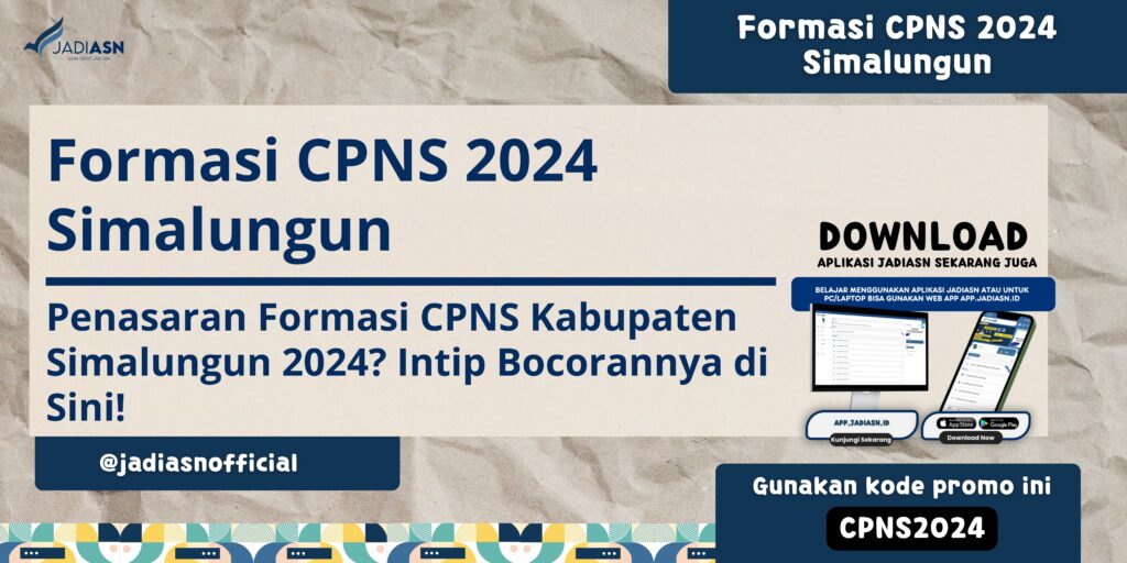 Formasi CPNS 2024 Simalungun