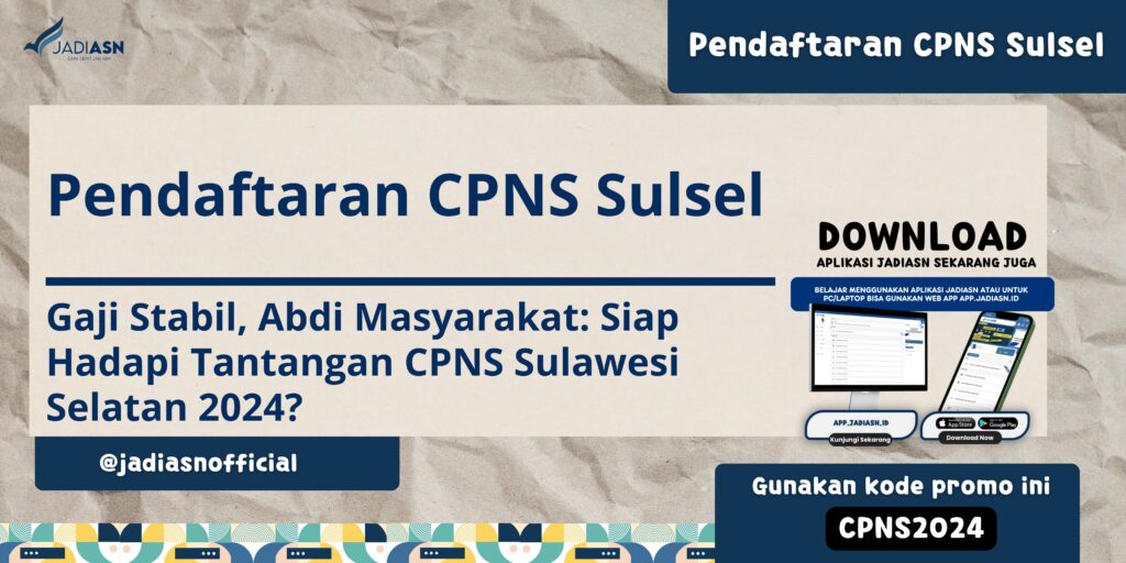 Pendaftaran CPNS Sulsel