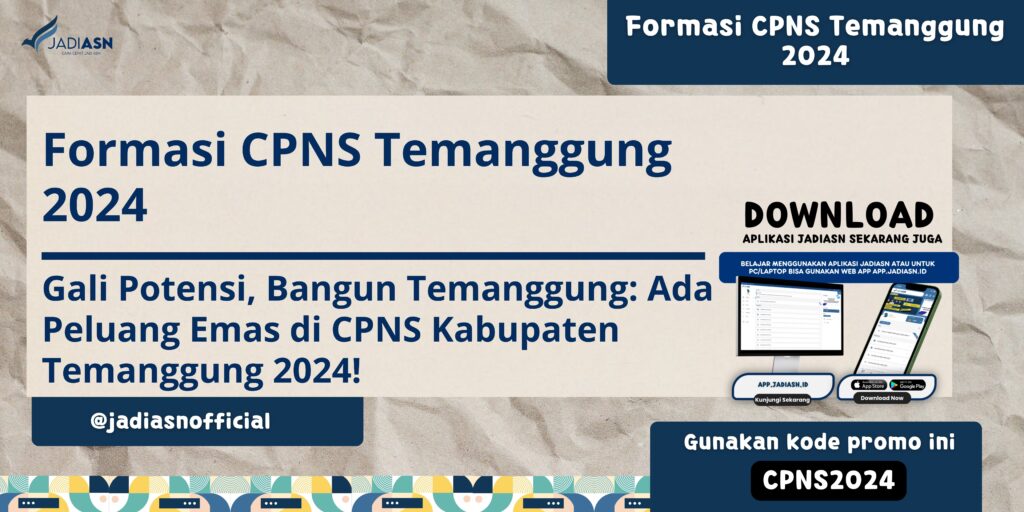 Formasi CPNS Temanggung 2024