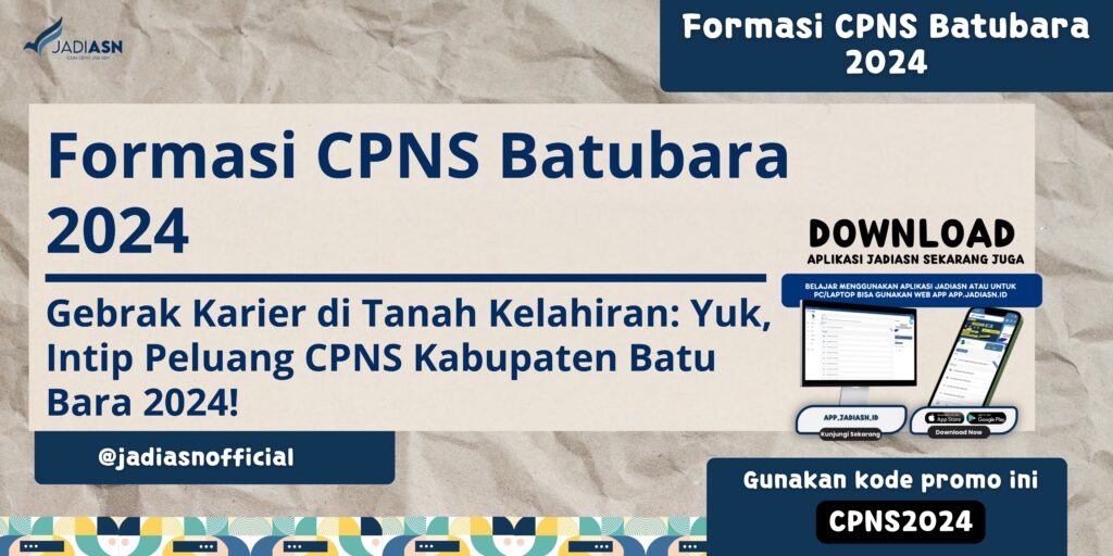 Formasi CPNS Batubara 2024