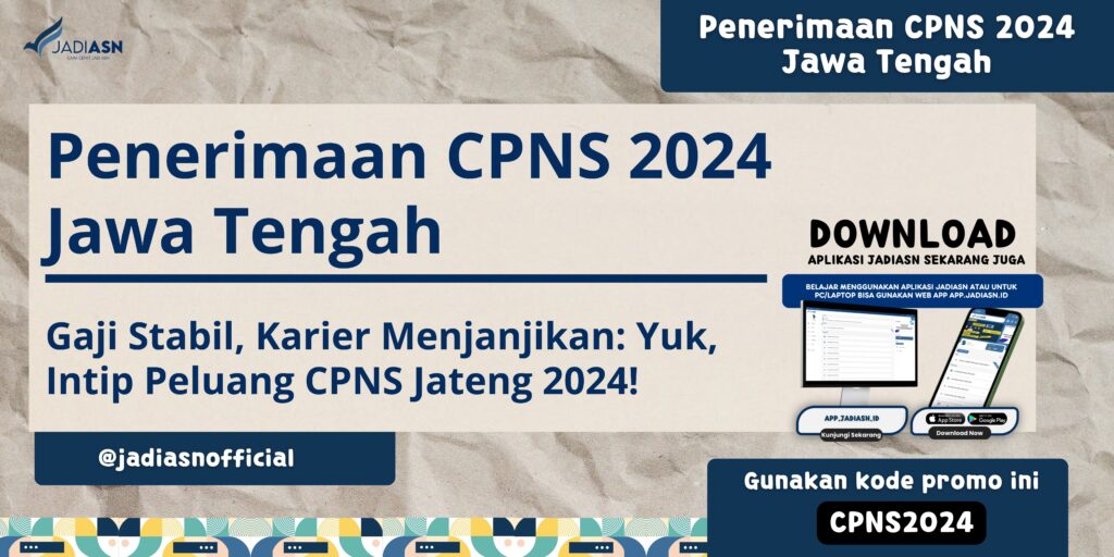 Penerimaan CPNS 2024 Jawa Tengah