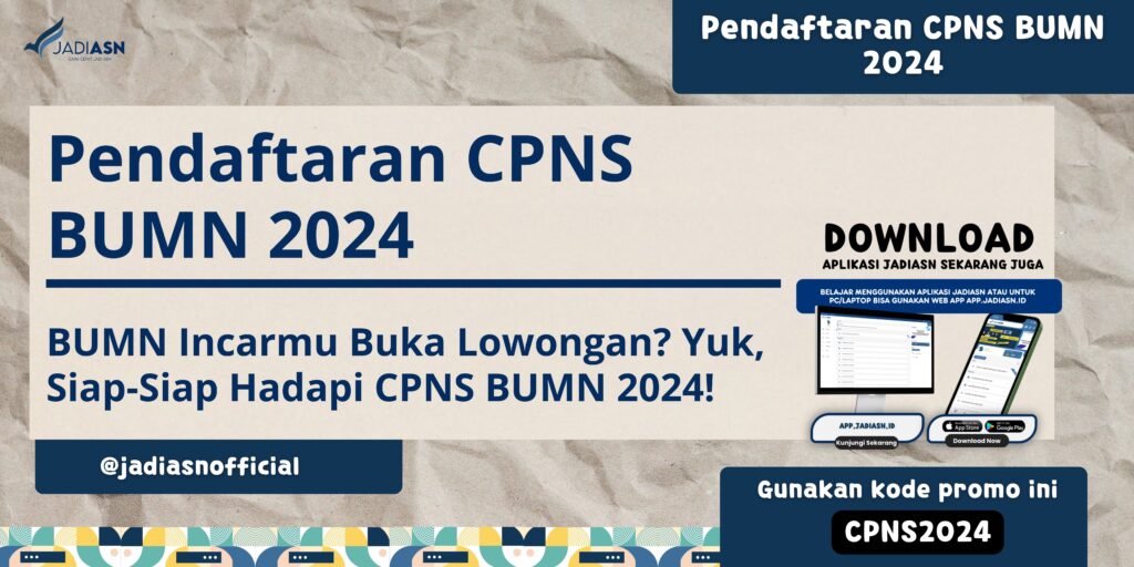 Pendaftaran CPNS BUMN 2024