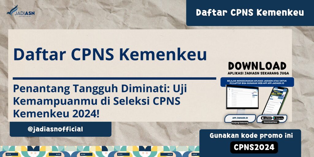 Daftar CPNS Kemenkeu