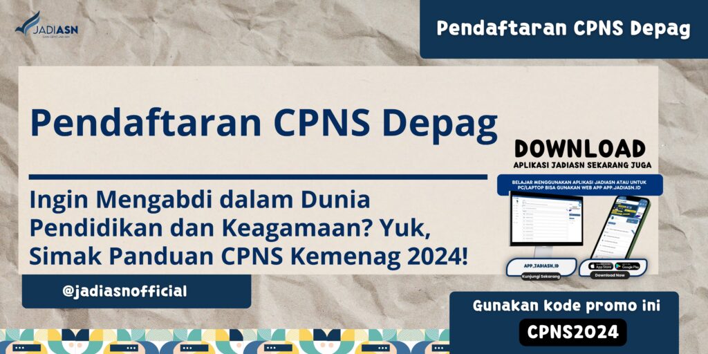 Pendaftaran CPNS Depag