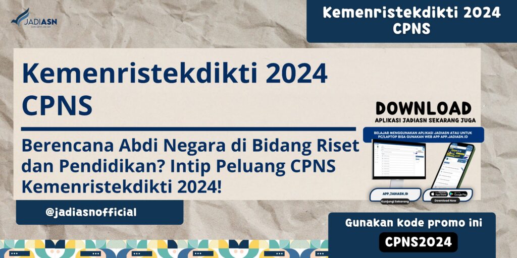 Kemenristekdikti 2024 CPNS