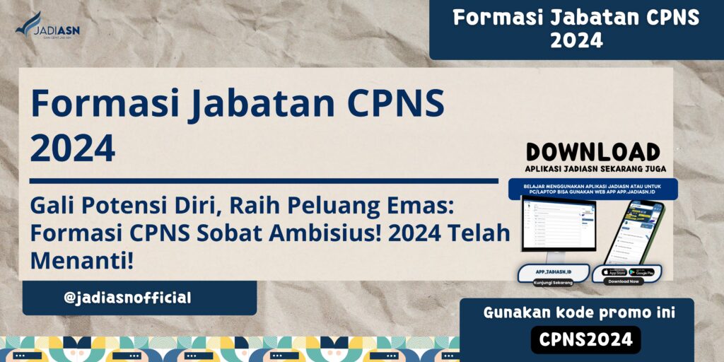 Formasi Jabatan CPNS 2024