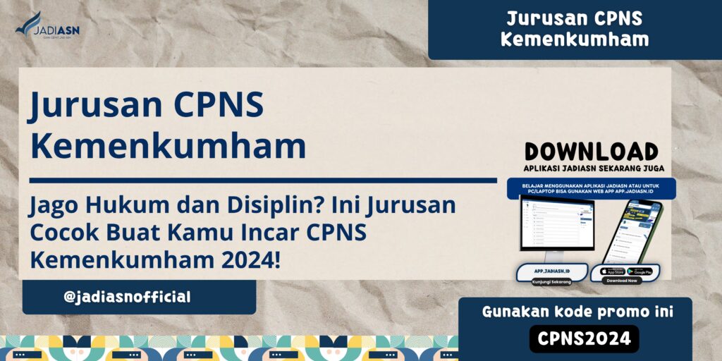 Jurusan CPNS Kemenkumham