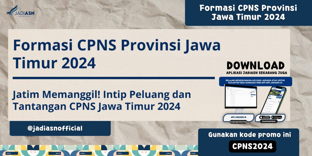 Formasi CPNS Provinsi Jawa Timur 2024