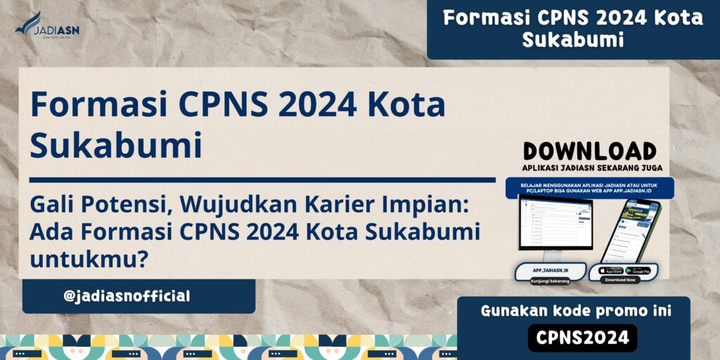 Formasi CPNS 2024 Kota Sukabumi