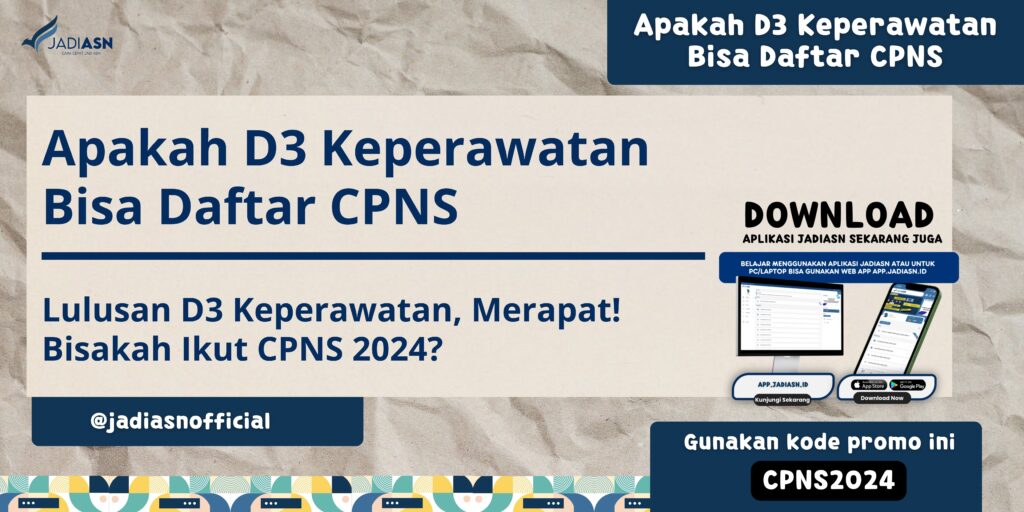 Apakah D3 Keperawatan Bisa Daftar CPNS