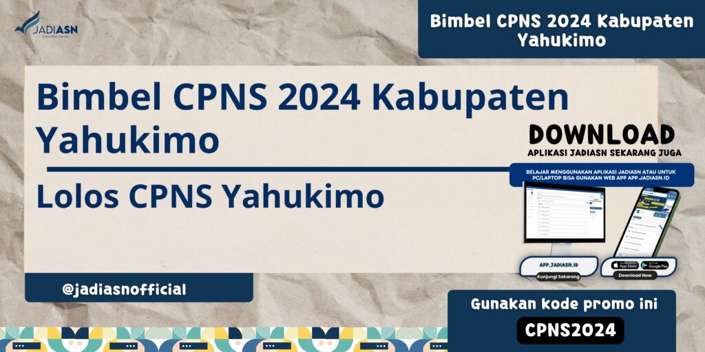 Bimbel CPNS 2024 Kabupaten Yahukimo