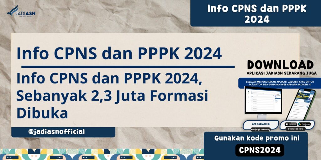 Info CPNS dan PPPK 2024