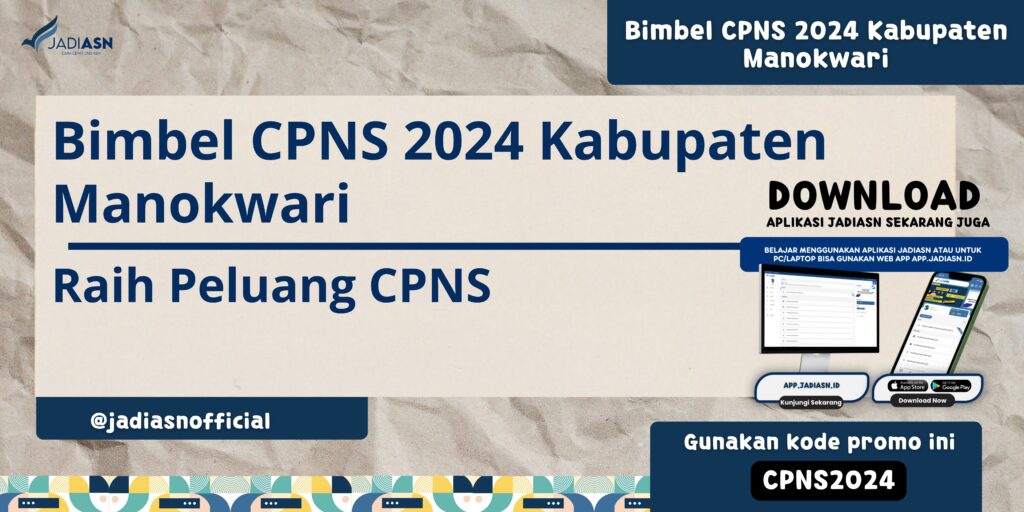 Bimbel CPNS 2024 Kabupaten Manokwari