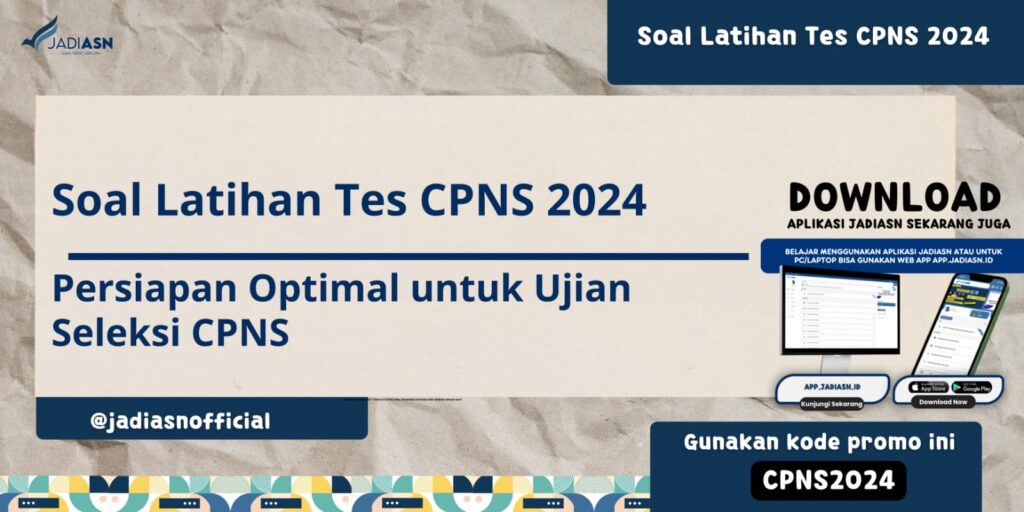 Soal Latihan Tes CPNS 2024