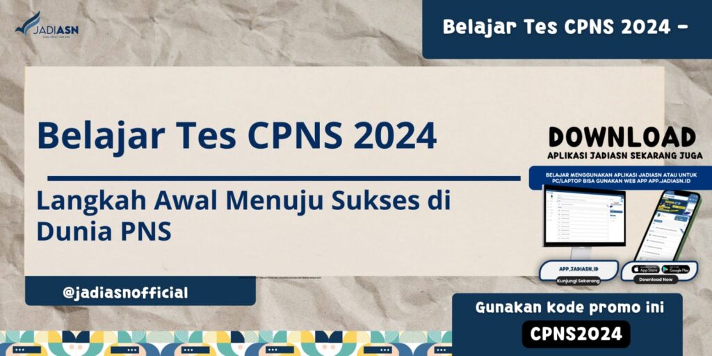 Belajar Tes CPNS 2024