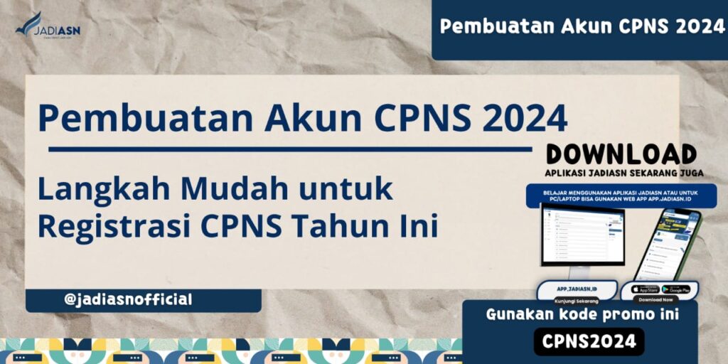 Pembuatan Akun CPNS 2024